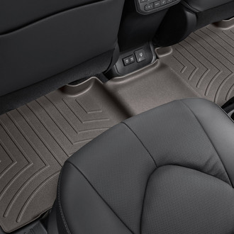 WeatherTech® - DigitalFit™ 2nd Row Cocoa Molded Floor Liner