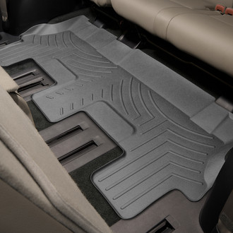 WeatherTech® - DigitalFit™ 3rd Row Black Molded Floor Liner