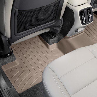 WeatherTech® - DigitalFit™ 2nd Row Tan Molded Floor Liner