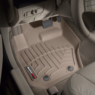 WeatherTech® - DigitalFit™ 1st Row Tan Molded Floor Liners