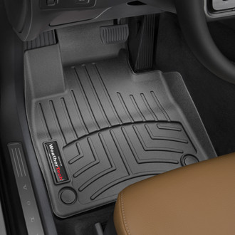 WeatherTech® - DigitalFit™ 1st Row Black Molded Floor Liners