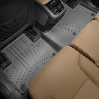 WeatherTech® - DigitalFit™ 2nd Row Black Molded Floor Liner