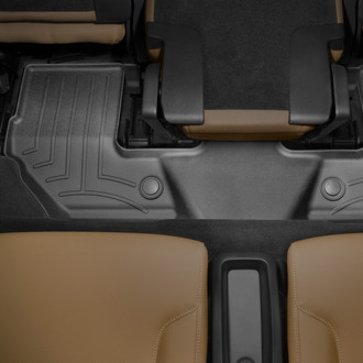 WeatherTech® - DigitalFit™ 3rd Row Black Molded Floor Liner