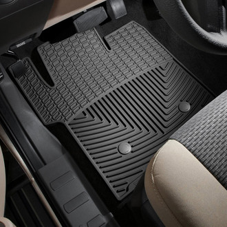 WeatherTech® - All-Weather 1st Row Black Floor Mats
