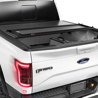 AlloyCover™ Hard Tri-Fold Pickup Truck Bed Cover Mid Open