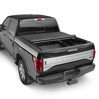 Roll Up Tonneau Cover Mid Open