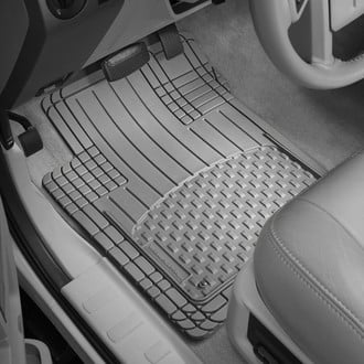 WeatherTech® - AVM® 1st & 2nd Row (Footwell Coverage) Gray Floor Mats