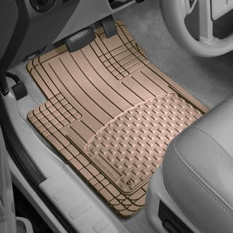 WeatherTech® - AVM® 1st & 2nd Row (Footwell Coverage) Tan Floor Mats