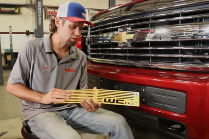 Wehrli Custom Fabrication® - Bumper Grille Installation