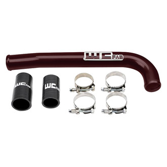 Wehrli Custom Fabrication® WCF100678-RED - Aluminum Upper Coolant Pipe Kit