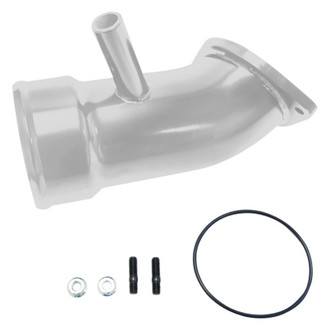 Wehrli Custom Fabrication® - High Flow Intake Horn witht PCV Port (3.500" ID)
