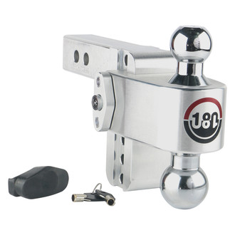 Weigh Safe® - Class 4 180 Hitch Adjustable Dual Ball Mount for 2" Receivers