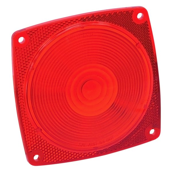 Wesbar® - 80 Series Red Square Surface Mount Lens for Combination Light