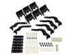 Concealed mounting brackets
