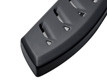 Anti-slip indented louvers
