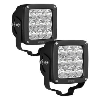 Westin® - Axis Series Stud Mount 4.5" 2x27W Square LED Lights
