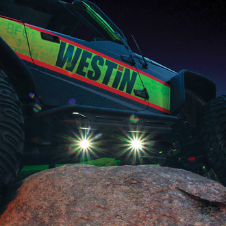 Westin® - White LED Rock Light Kit
