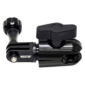 Westin® - Adventure Semi-Gloss Black 20mm Ball GoPro Adaptor Mount