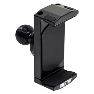 Westin® - Adventure Textured Black 20mm Ball Phone Holder For Up To 3.4" Wide
