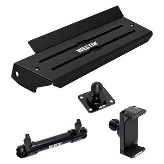 Westin® - Adventure Textured Black Dash Mount Kit