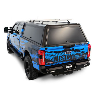 Westin® - Exp Truck Cap with Solid Front Glass