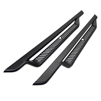 Westin® - Outlaw Cab Length Black Running Boards