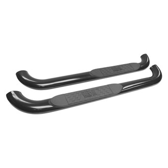 Westin® - 4" Platinum Cab Length Polished Oval Tube Step Bars