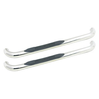 Westin® - 3" E-Series Cab Length Polished Round Step Bars