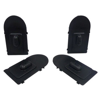 Westin® - Step Board Black Plastic Light Cavity Covers