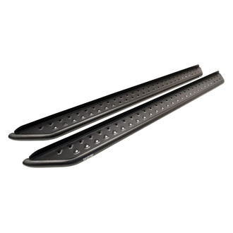 Westin® - Outlaw Cab Length Black Running Boards