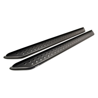 Westin® - Outlaw Cab Length Black Running Boards