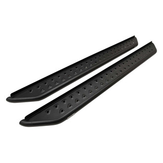 Westin® - Outlaw Cab Length Black Running Boards