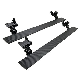 Westin® - Pro-e Cab Length Black Electric Running Boards