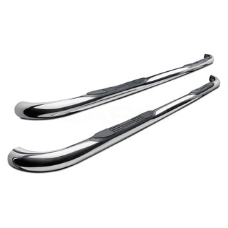 Westin® - 3" E-Series Cab Length Polished Round Step Bars