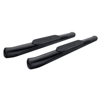 Westin® - 4" Pro Traxx Cab Length Black Oval Tube Step Bars