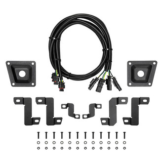 Westin® - Sportsman X Black Front Sensor Relocators