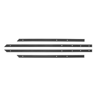 Westin® - XTS Series Black Pinch Weld Covers