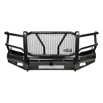 Westin® - HDX™ Bandit Full Width Black Powder Coated Front HD Bumper with Grille Guard
