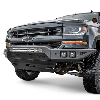 Westin® - Pro-Mod Full Width Textured Black Front Modular Bumper