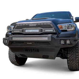 Westin® - Pro-Mod Full Width Textured Black Front Modular Bumper