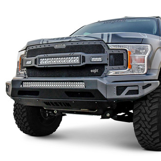 Westin® - Pro-Mod Full Width Textured Black Front Modular Bumper