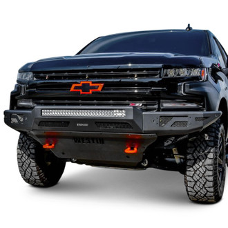 Westin® - Pro-Mod Full Width Textured Black Front Modular Bumper