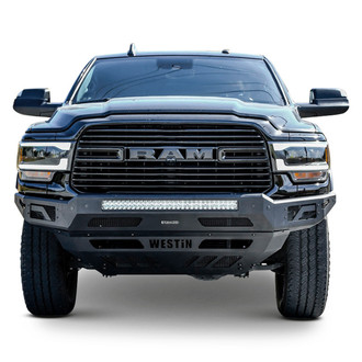 Westin® - Pro-Mod Full Width Textured Black Front Modular Bumper
