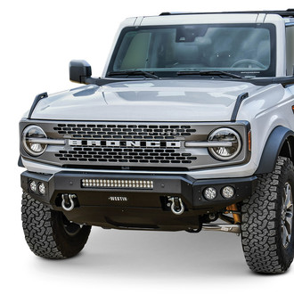 Westin® - Pro-Mod Full Width Textured Black Front Modular Bumper