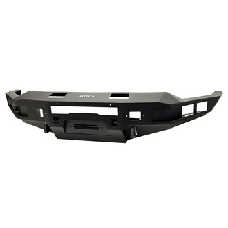 Westin® - PRO-Series Full Width Black Powder Coated Front Winch HD Bumper