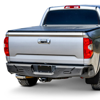 Westin® - PRO-Series Full Width Black Powder Coated Rear HD Bumper