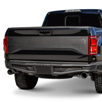 Westin® - Outlaw Full Width Black Rear Pre-Runner Bumper