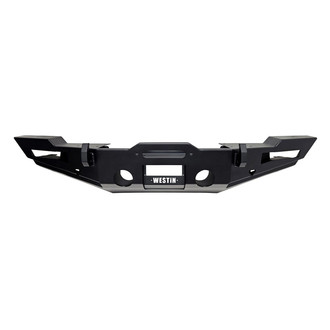 Westin® - XTS Full Width Black Powder Coated Front Winch Modular Bumper