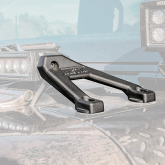 Westin® - Textured Black Aluminum Cowl Panel Mounts for 40" LED Light Bar