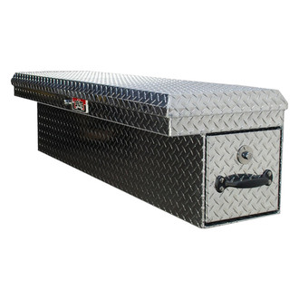 Westin® - Brute™ LosiderSafe Single Lid Driver Side Mount Tool Box with Rear Bedsafe Roller Drawer
